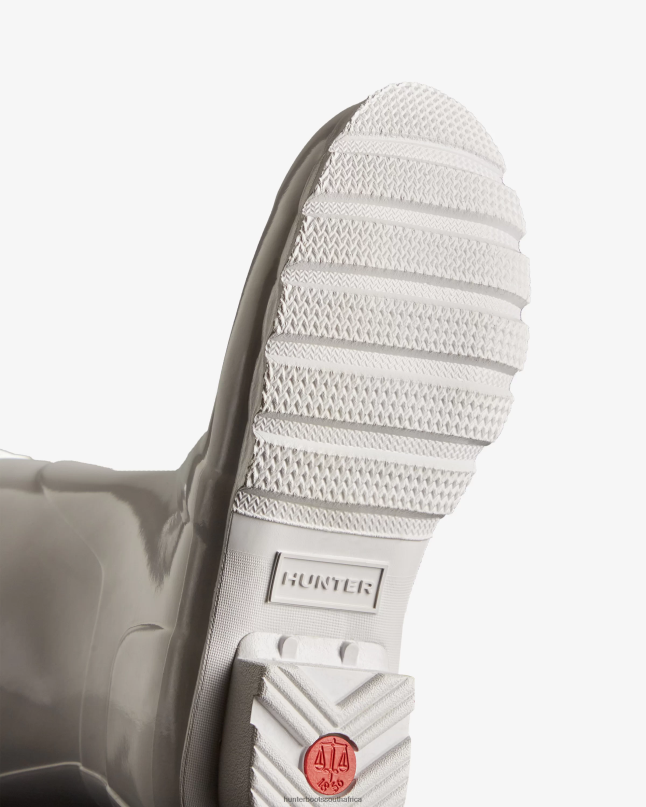 Women Original Short Gloss Rain Boots 8D4VJ210 Hunter White