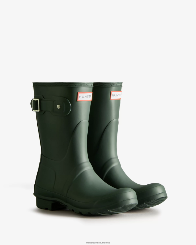 Women Original Short Rain Boots 8D4VJ18 Hunter Green