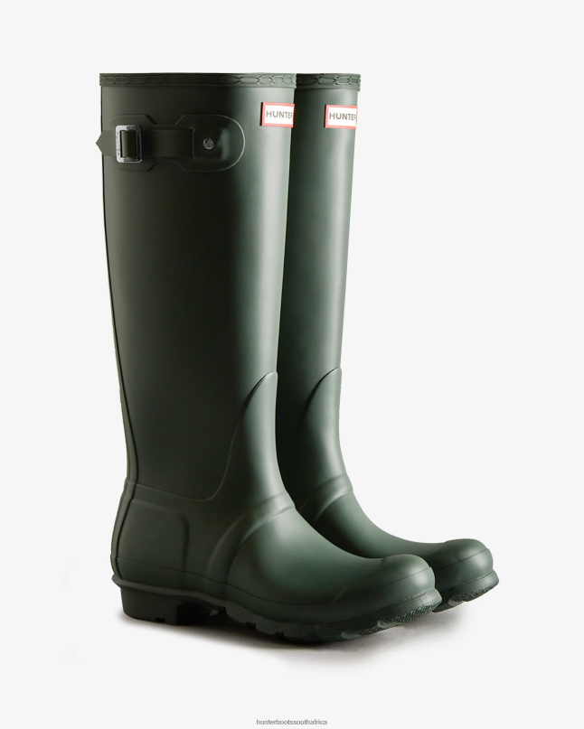 Women Original Tall Rain Boots 8D4VJ58 Hunter Green