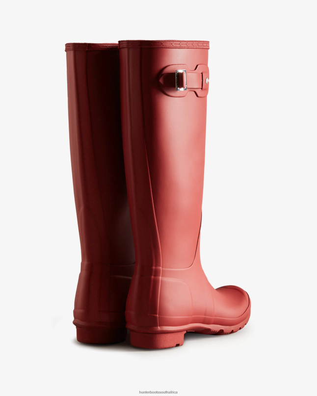 Women Original Tall Rain Boots 8D4VJ59 Hunter Military Red
