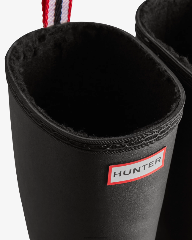 Women Play Vegan Shearling Insulated Tall Rain Boots 8D4VJ152 Hunter