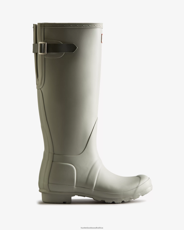 Women Tall Back Adjustable Rain Boots 8D4VJ191 Hunter Ice Grey/Urban Grey