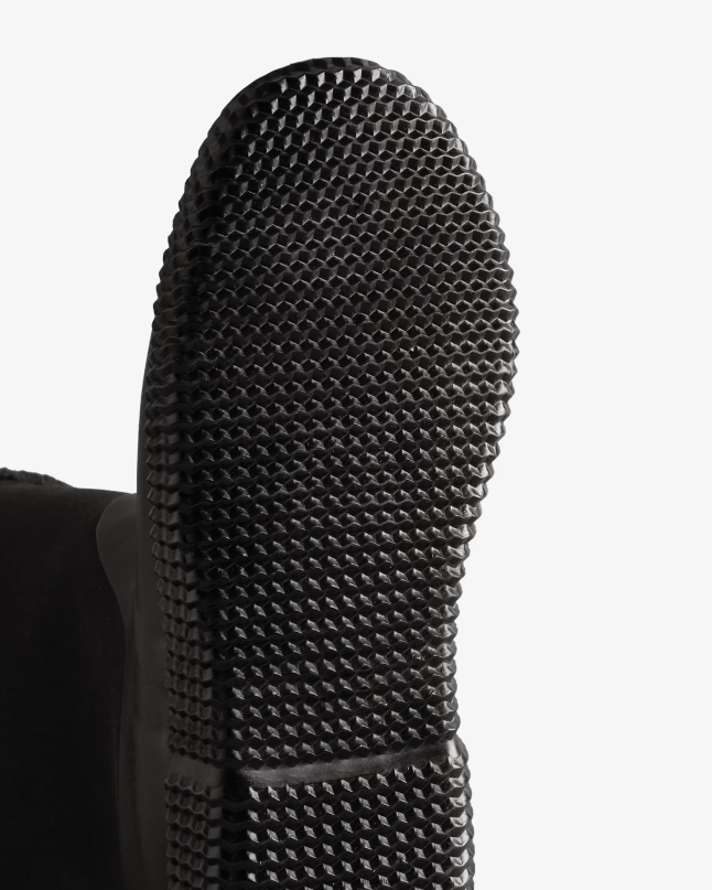 Women Insulated Roll Top Logo Vegan Shearling Boots 8D4VJ331 Hunter Black/White Willow