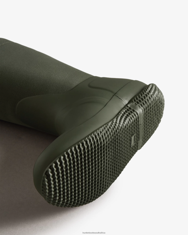 Women Insulated Roll Top Vegan Shearling Boots 8D4VJ275 Hunter Dark Olive