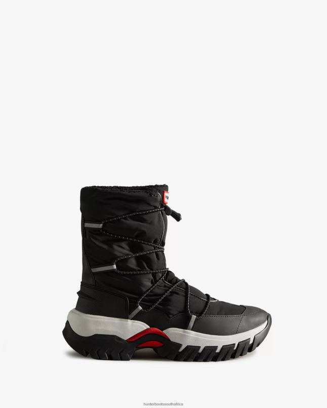 Women Insulated Recycled Polyester Snow Boots 8D4VJ321 Hunter Black