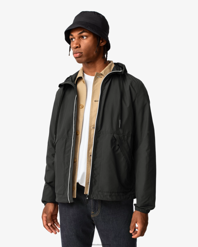 Women Play Essential Recycled Packable Jacket 8D4VJ368 Hunter Black