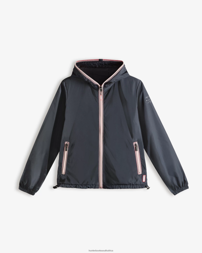 Women Recycled Lightweight Packable Jacket 8D4VJ357 Hunter Navy