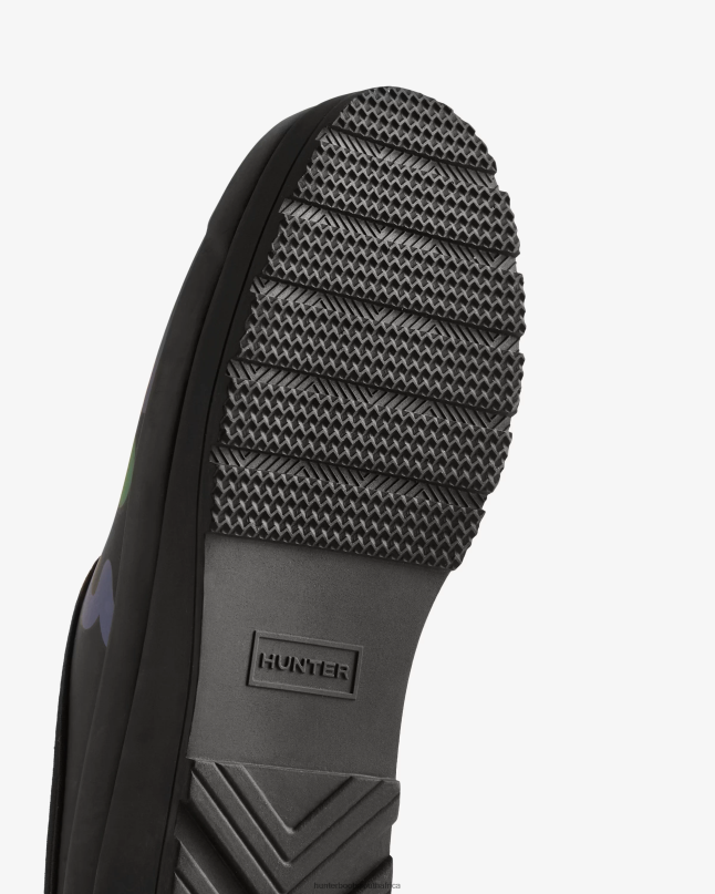 Women PLAY Flower Pop Print Clogs 8D4VJ116 Hunter Flower Pop Print