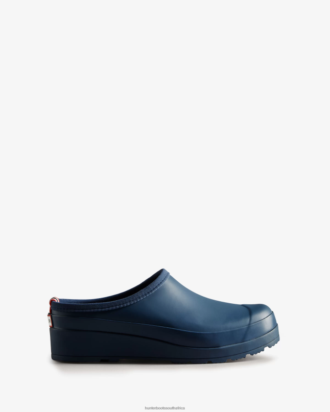 Women Play Clogs 8D4VJ110 Hunter Kerhuelen Navy