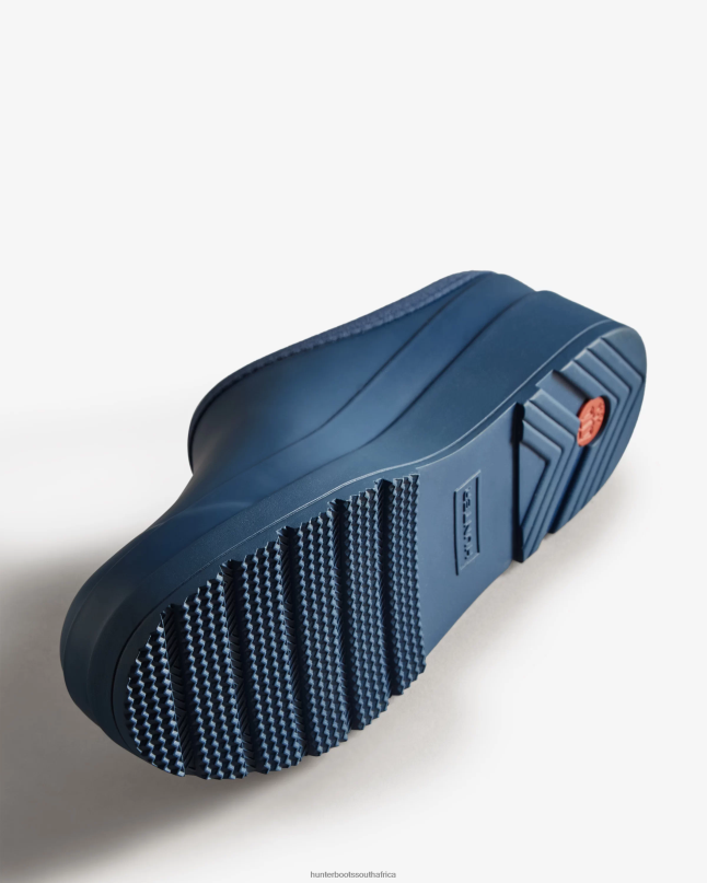 Women Play Clogs 8D4VJ110 Hunter Kerhuelen Navy