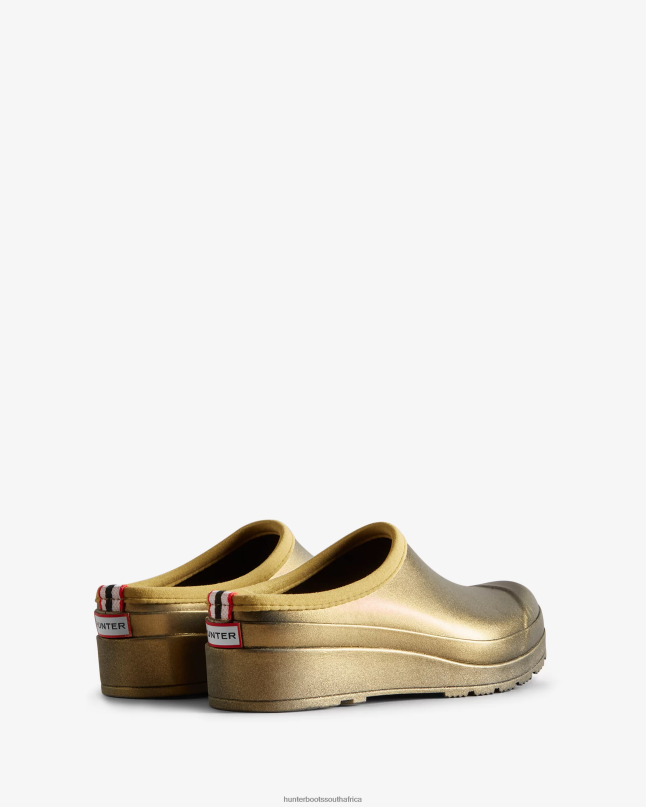 Women Play Nebula Clogs 8D4VJ262 Hunter Gold