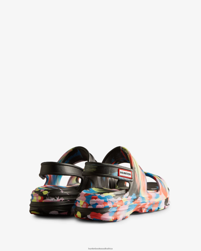 Women BLOOM Marble Sandal 8D4VJ245 Hunter Black