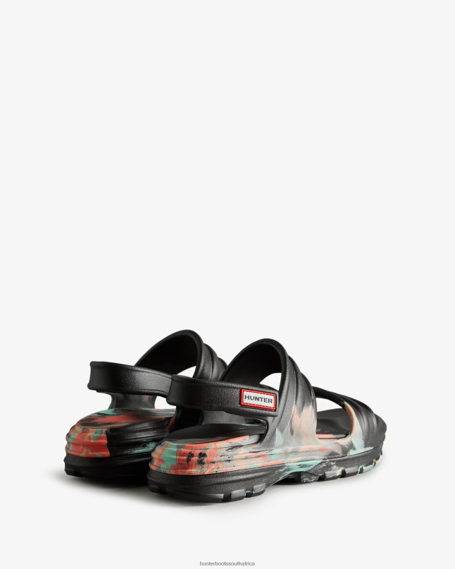 Women BLOOM Marble Sandal 8D4VJ257 Hunter Black