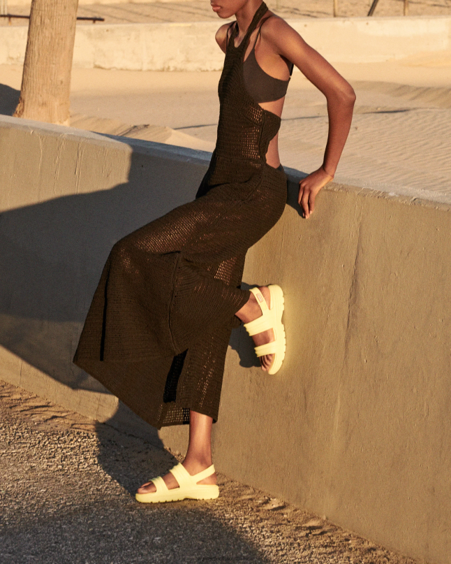 Women BLOOM Sandal 8D4VJ243 Hunter Zesty Yellow