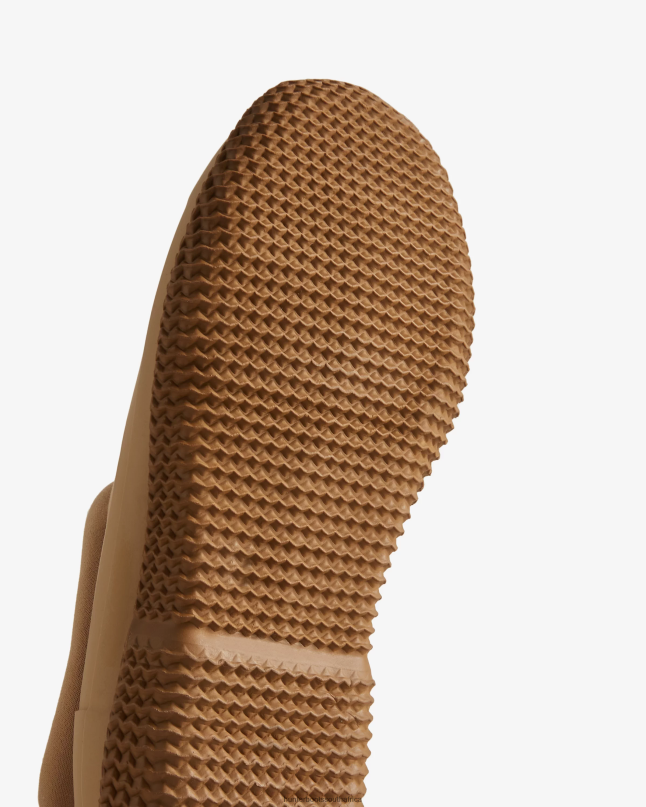 Women Insulated Vegan Shearling Shoe 8D4VJ266 Hunter Tawny Brown/White Willow