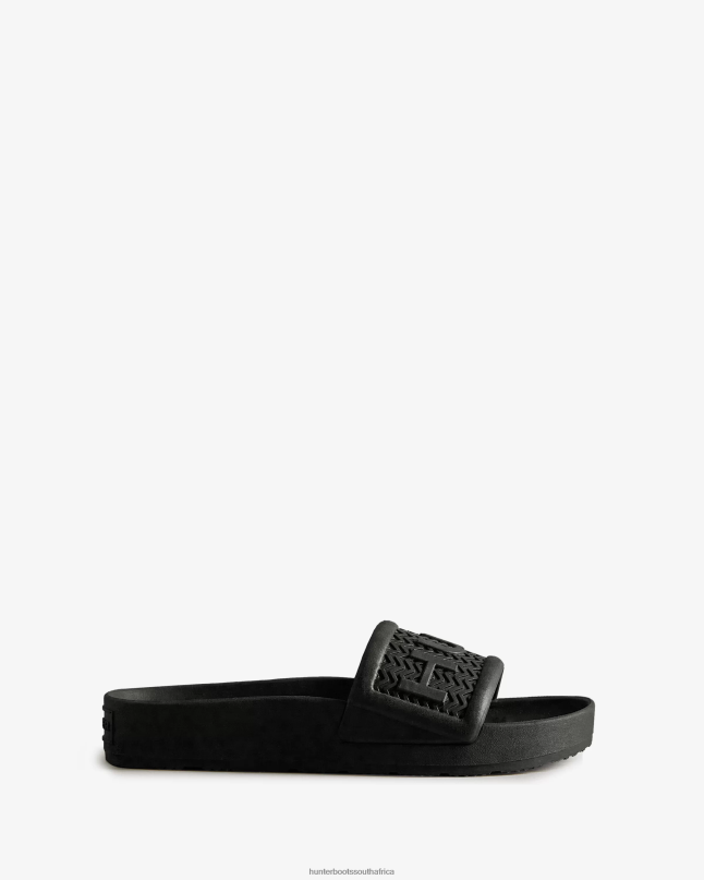 Women BLOOM Slides 8D4VJ109 Hunter Black