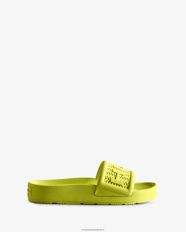 Women BLOOM Slides 8D4VJ238 Hunter Zesty Yellow