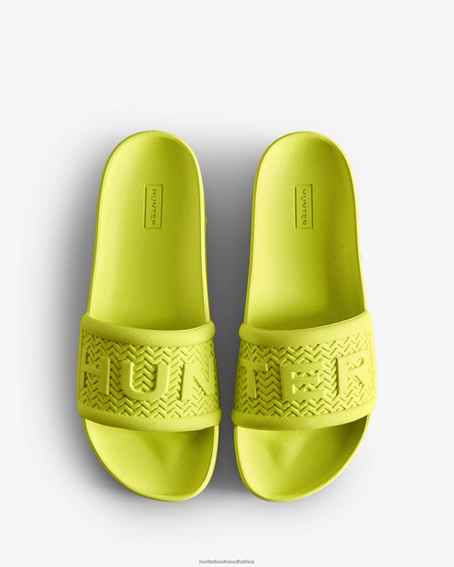 Women BLOOM Slides 8D4VJ238 Hunter Zesty Yellow