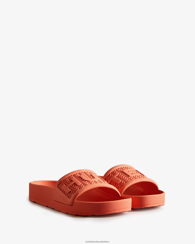 Women BLOOM Slides 8D4VJ284 Hunter Sun-Cup Orange