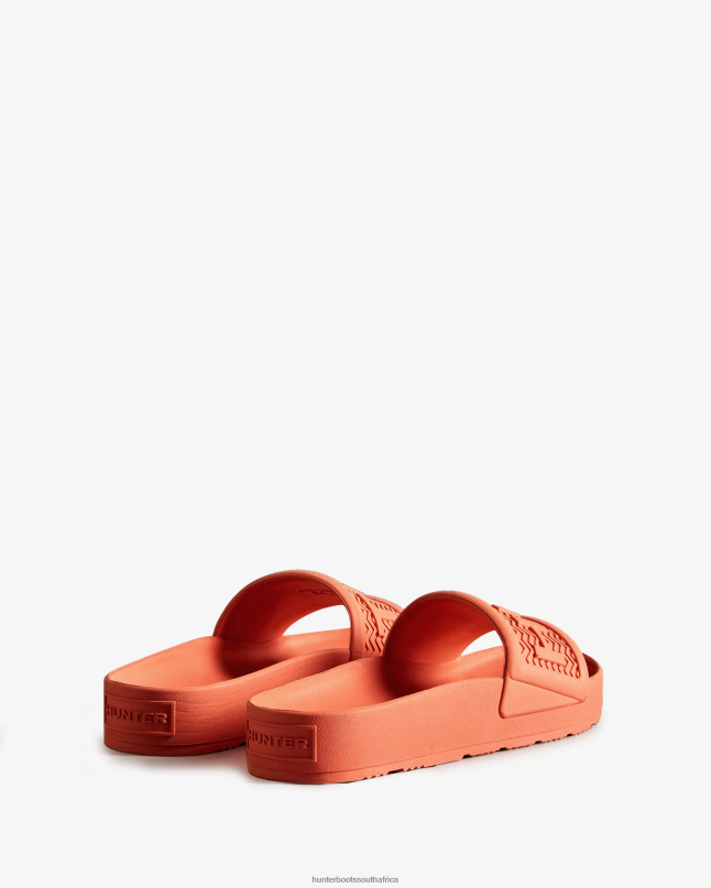 Women BLOOM Slides 8D4VJ284 Hunter Sun-Cup Orange