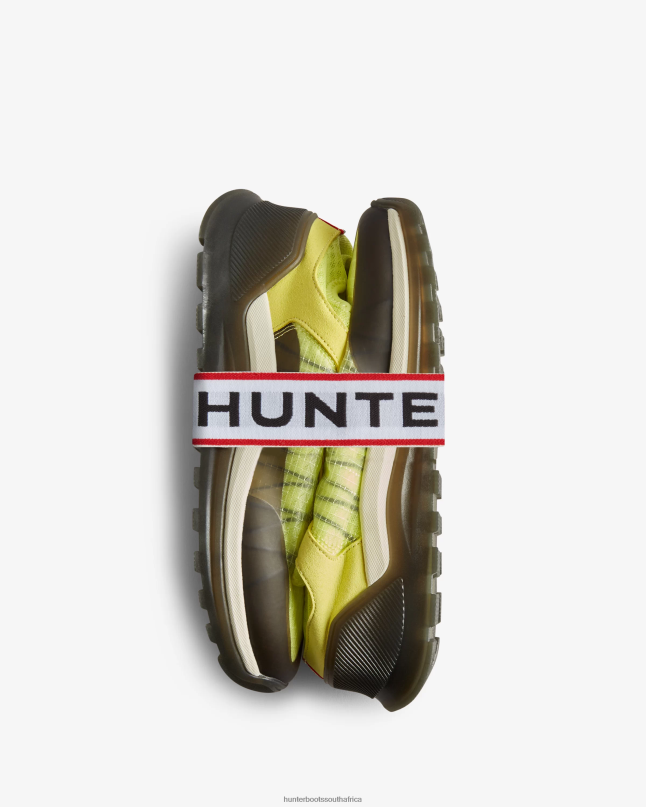 Women Travel Sneaker 8D4VJ115 Hunter Zesty Yellow/Shaded White/Black